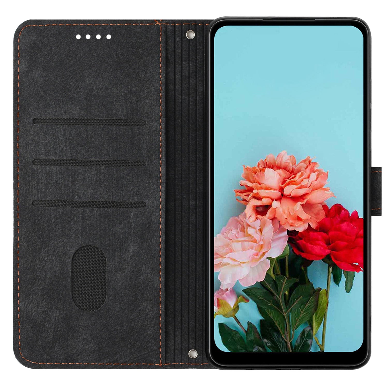 For Realme 12 Pro 5G / 12 Pro+ 5G Wallet Case Lines Imprinted Card Holder Phone Cover For Realme 12 Pro 5G / 12 Pro+ 5G Wallet Case Lines Imprinted Card Holder Phone Cover